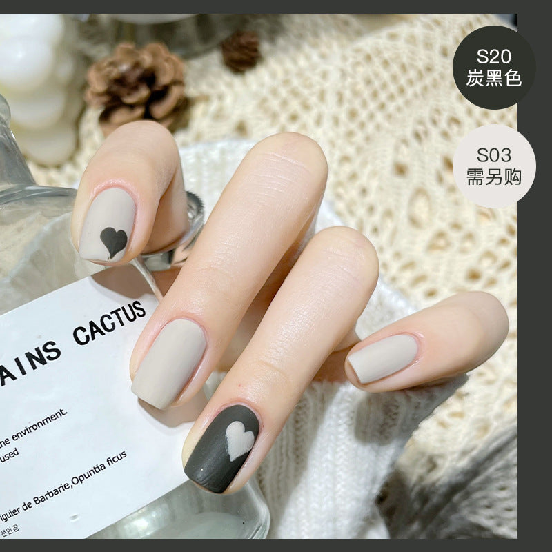 Maxfine new matte nail polish can be peeled off without baking water-based matte nail polish manicure natural air drying