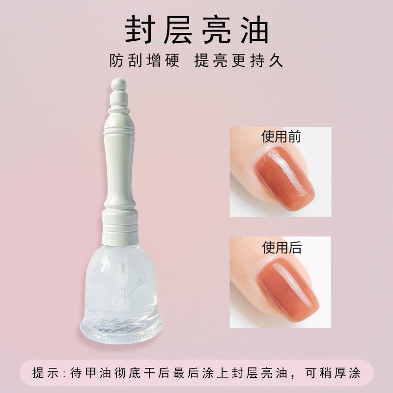 bk autumn and winter new nail polish free baking quick drying water-based non-peelable nude jelly children's nail polish nail polish wholesale