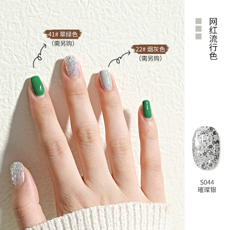 2024 new nail art phototherapy gel nail polish gel summer whitening new color nail polish gel base gel dedicated to nail salons