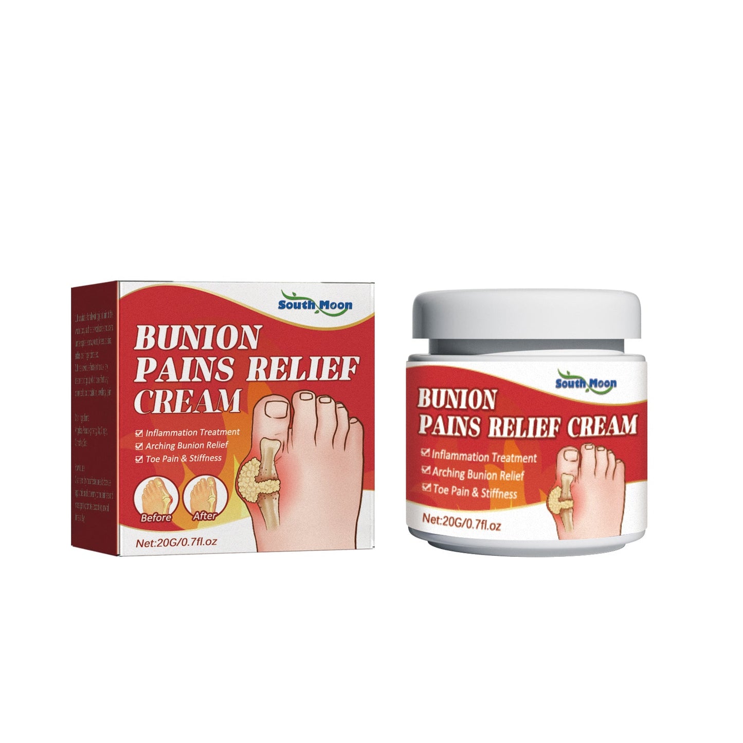 South Moon bunion joint cream relieves thumb joint pain in the neck, shoulder, waist and legs 