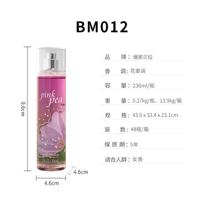 Hot sale body spray women's perfume 236ml women's strong fragrance spray perfume foreign trade supply factory direct supply 