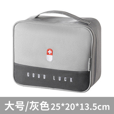 Portable medical epidemic prevention kit medical first aid kit student children outdoor travel medicine storage box health bag wholesale 