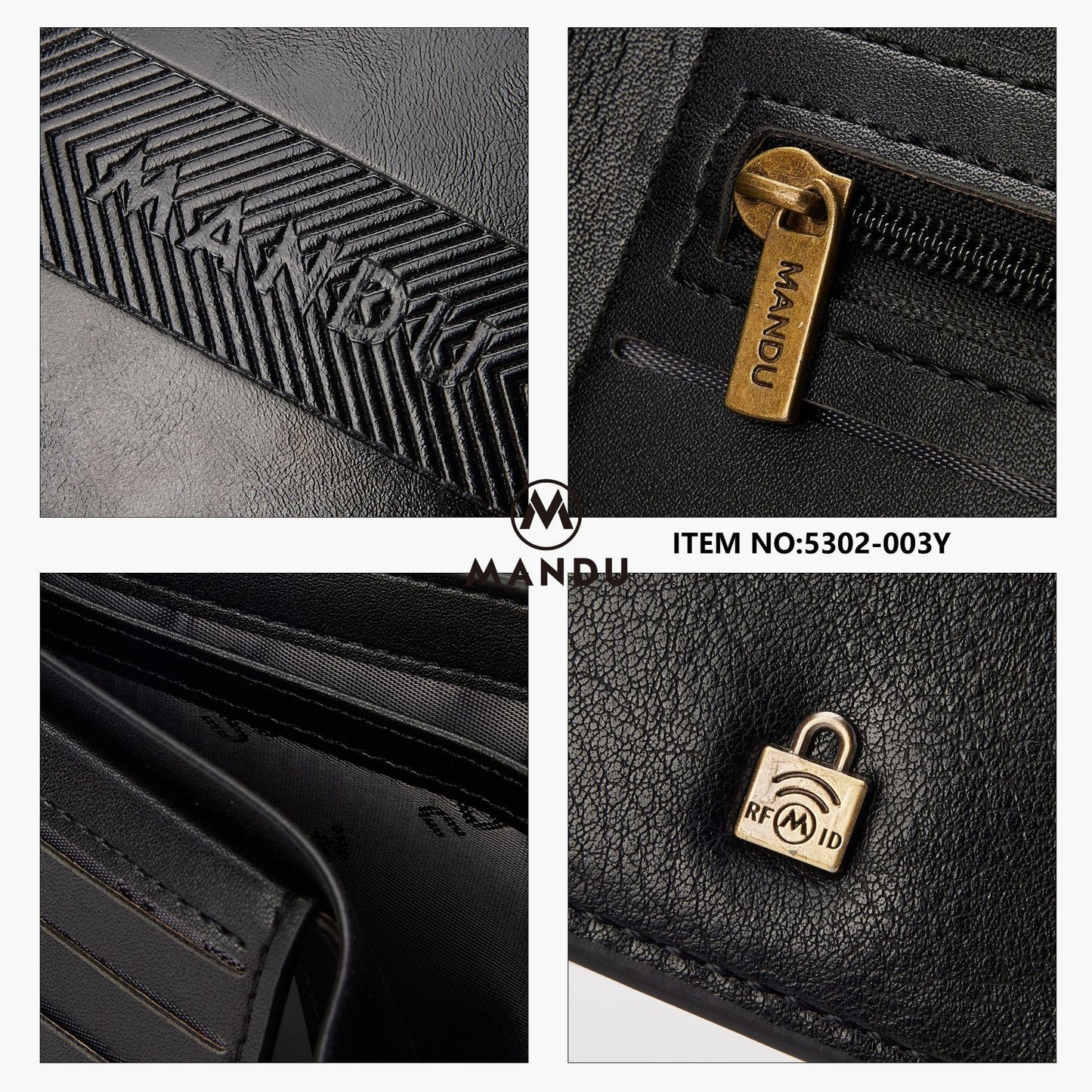 Wesson new anti-theft RFID short casual wallet cross-border wallet multi-card slot PU men's wallet wholesale 