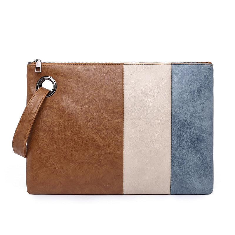 Cross-border trend retro underarm bag small bag women's new men's daily travel clutch bag women