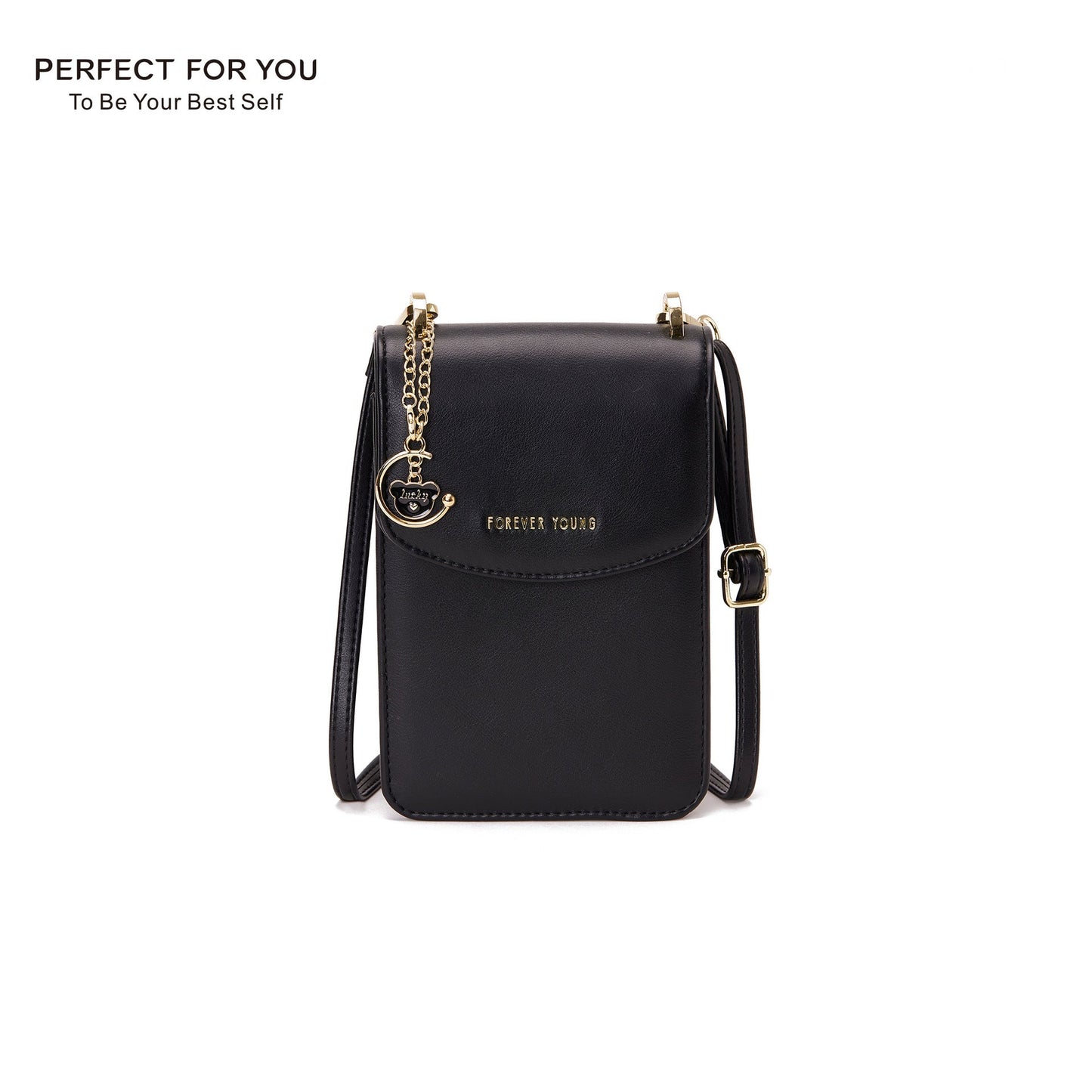 forever young new trend mobile phone bag female Korean fashion bag large capacity multifunctional messenger bag 