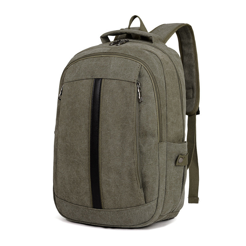 New canvas backpack men's bag casual school bag travel backpack 