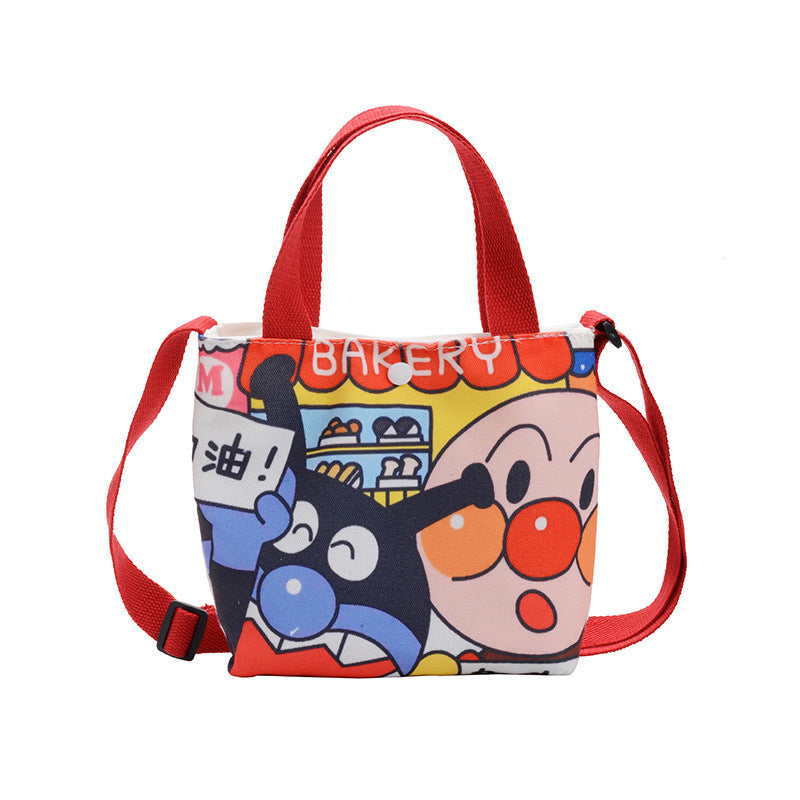 Cartoon Stella Lou children's bag anime cute net red canvas handbag Korean version casual children's messenger bag wholesale