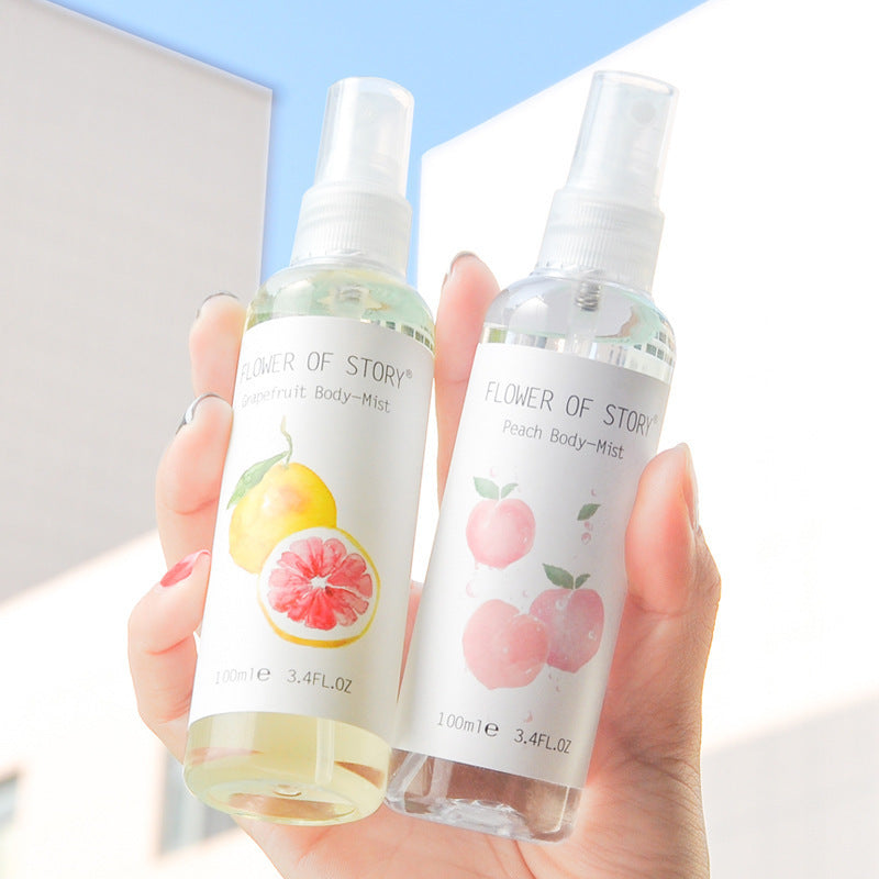 Peach lavender sleeping body spray young ladies student light perfume 100ML dormitory fragrance ins Japanese and Korean 