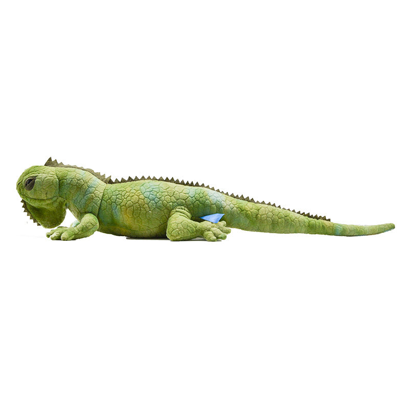 Simulation lizard rhino animal plush toy new cute funny lizard doll doll gift