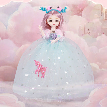 New 32cm gauze skirt music doll Yade Barbie doll girl birthday gift children's toys wholesale