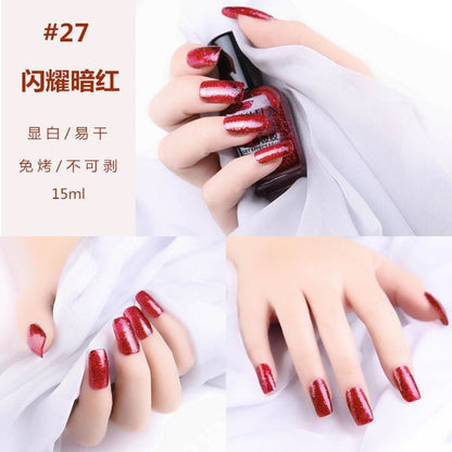 Nail polish no baking quick drying long-lasting nail care nutrition oily non-tear non-peelable nail polish wholesale