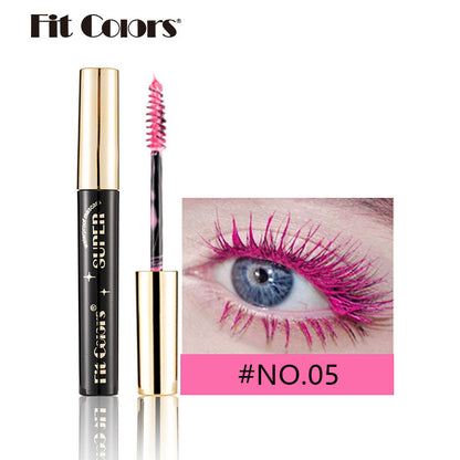 Cross-border Fit Colors 14 color mascara thick curling not easy to smudge Christmas stage makeup foreign trade