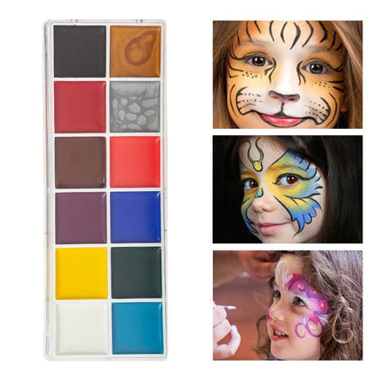 Halloween oil paint body paint pigment body paint cream drama makeup children's dance performance painting pigment