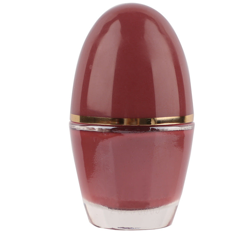 Bei Shijie's new cute internet celebrity small egg bottle oily non-peelable quick-drying long-lasting no-bake nail polish wholesale 