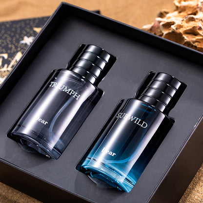 Flower Story Men's and Women's Perfume Long-lasting Light Fragrance Fresh Floral and Fruity Gift Box Set Internet Celebrity Hot Perfume Wholesale 