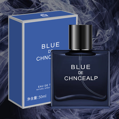 តារាអ៊ីនធឺណែតក្តៅម៉ូដែល Dixianger Azure Men's Perfume Marine Fragrance Cologne Gentleman's Long-long Long-term Fragrance Men's Perfume 