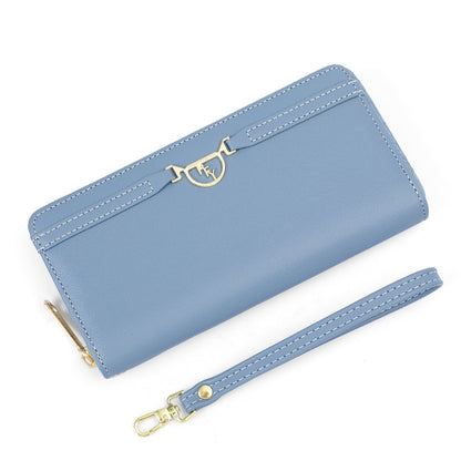 perfect for you wallet women's long clip coin purse fashionable multi-card slot large capacity long clutch bag 