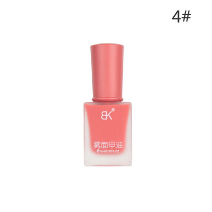 bk2024 summer fashion matte matte oily nail polish no bake ជាប់បានយូរ មិនងាយធ្លាក់ លាបមិនរបក លក់ដុំ