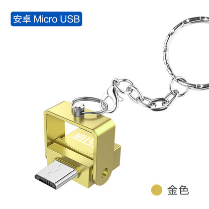 佰通Type-C安卓Micro USB手机平板TF卡SD卡Mac Book转接OTG读卡器