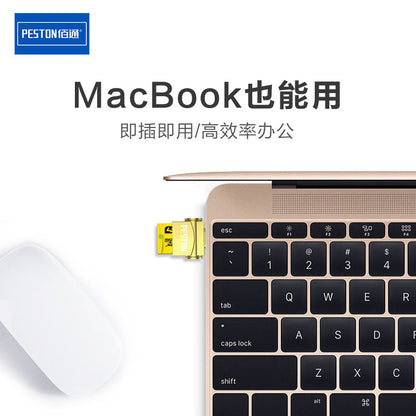 佰通Type-C安卓Micro USB手机平板TF卡SD卡Mac Book转接OTG读卡器