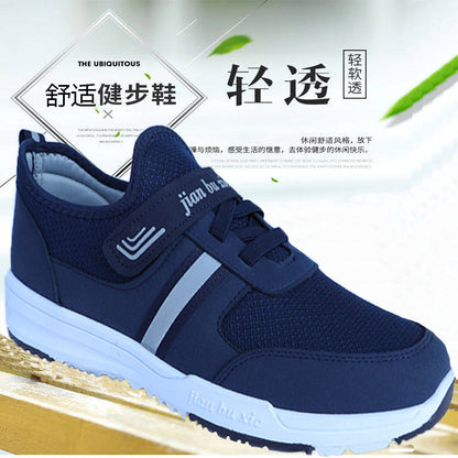 Spot men's and women's walking shoes for the elderly in all seasons, middle-aged and elderly mother's shoes, soft-soled shoes for the elderly, women's single shoes with Velcro