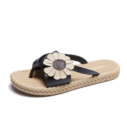 2022 new spring and summer flip-flops for women, fashionable Korean style wear-resistant non-slip women's flip-flops wholesale 