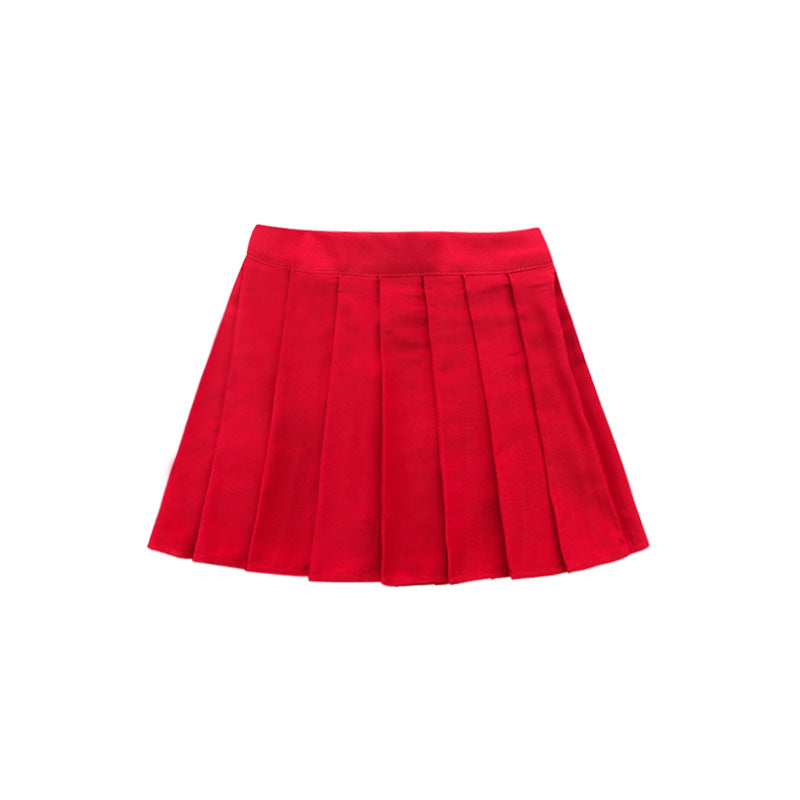 Factory direct sales girls college style pleated skirt summer style girls skirt children's skirt skirt little girl