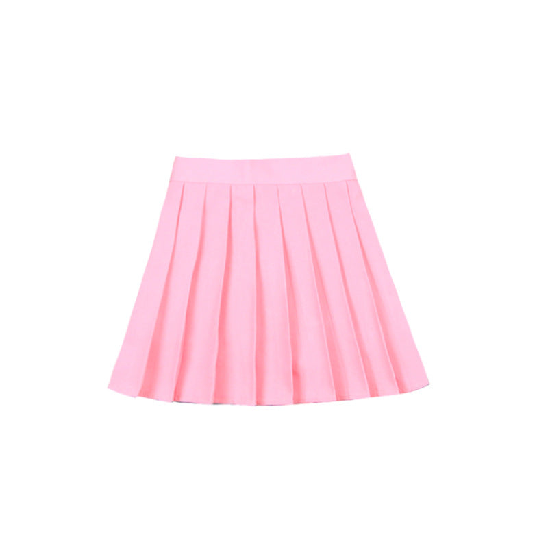 Factory direct sales girls college style pleated skirt summer style girls skirt children's skirt skirt little girl