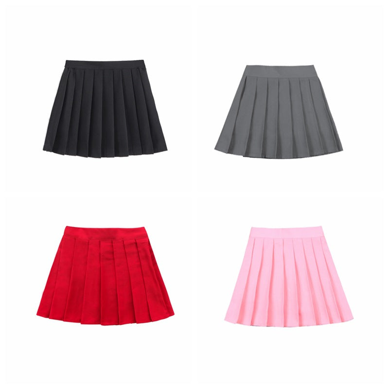 Factory direct sales girls college style pleated skirt summer style girls skirt children's skirt skirt little girl