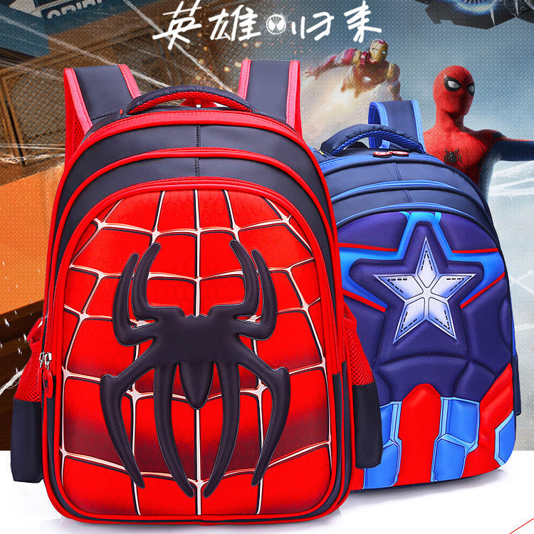 Factory direct sales primary school student schoolbag 3D burden-reducing children's schoolbag 1-3-6 grade kindergarten cartoon backpack 