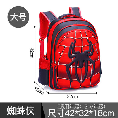 Factory direct sales primary school student schoolbag 3D burden-reducing children's schoolbag 1-3-6 grade kindergarten cartoon backpack 