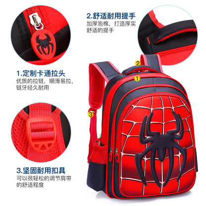 Factory direct sales primary school student schoolbag 3D burden-reducing children's schoolbag 1-3-6 grade kindergarten cartoon backpack 