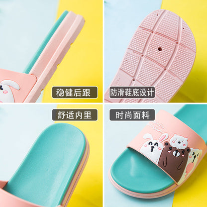 2022 summer cartoon slippers for women outdoor bathroom bathing home home ladies indoor cute sandals wholesale 