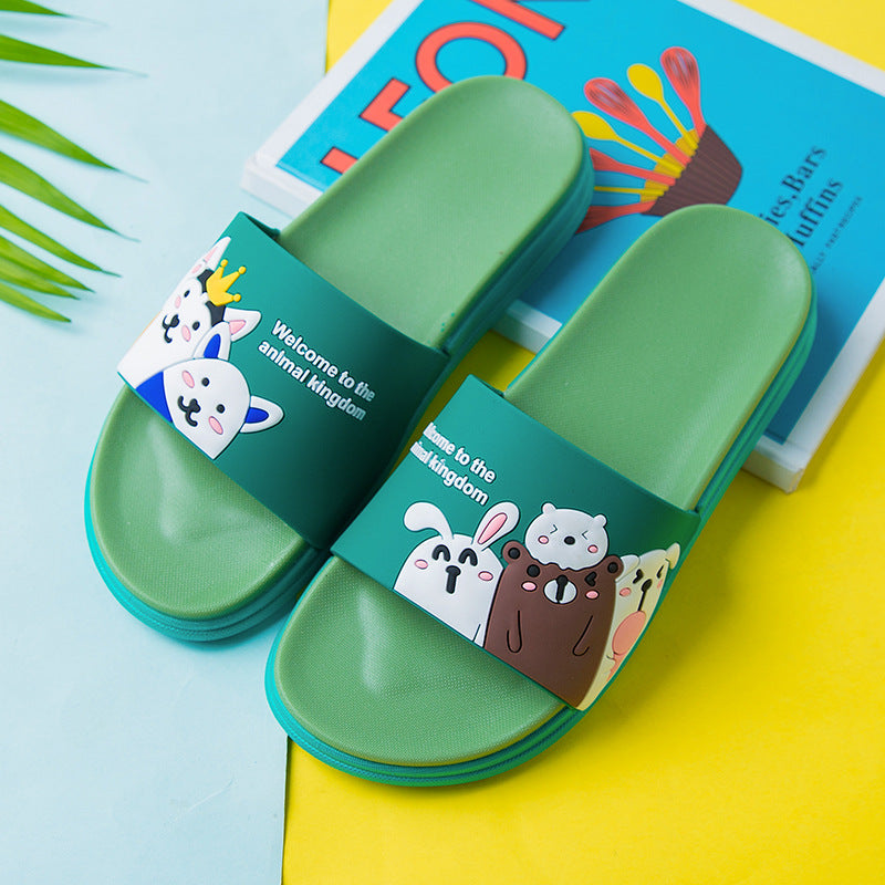 2022 summer cartoon slippers for women outdoor bathroom bathing home home ladies indoor cute sandals wholesale 