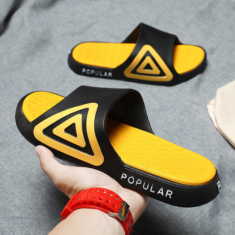 2022 new style slippers for women to wear outside, summer trend for men, Korean style casual couples, non-slip soft bottom flip-flops in stock 