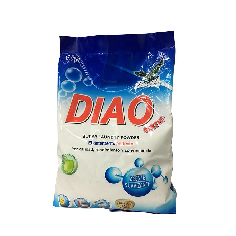 DIAO Brand good quality rich foam Clothes Washing powder detergent powder