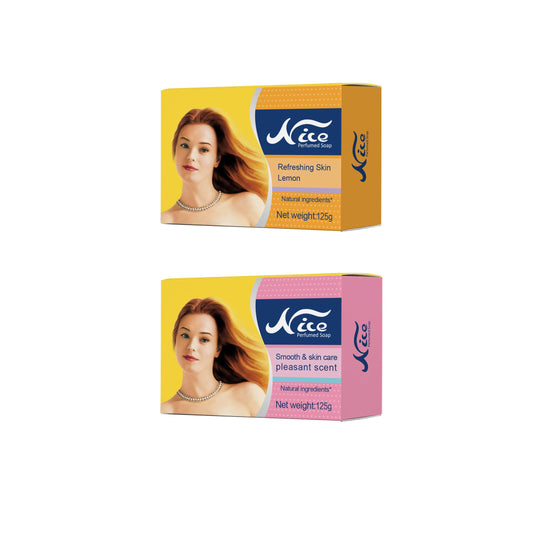 125g Hot Sale Nice Brand Lemon Beauty Bath Soap សាប៊ូទឹកអប់ធម្មជាតិ 