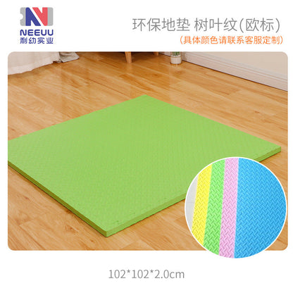 EVA foam thickened floor mat baby toy mat spliced ​​crawling mat skin-friendly game mat European standard toddler crawling mat 