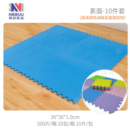 EVA foam thickened floor mat baby toy mat spliced ​​crawling mat skin-friendly game mat European standard toddler crawling mat 