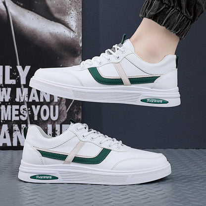 2022 New Trendy Men's Casual Shoes Men's Korean Style Trendy Fashion Versatile White Shoes Casual Shoes Retro Sports Shoes