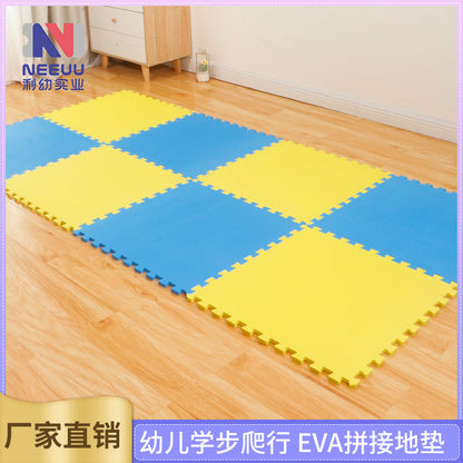 EVA foam thickened floor mat baby toy mat spliced ​​crawling mat skin-friendly game mat European standard toddler crawling mat 