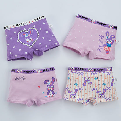 Children's underwear Class A pure cotton girls' briefs for baby girls, 100% cotton, no pp shorts 