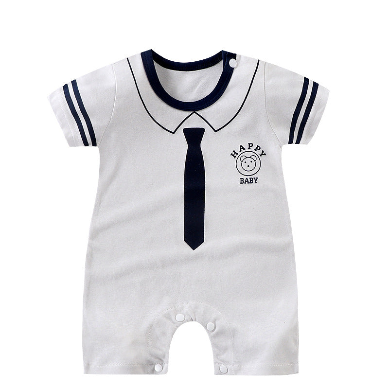 2022 Girls Summer Clothes Cotton Baby Jumpsuit Korean Version Ins Romper Baby Bag Fart Clothes Dropshipping 