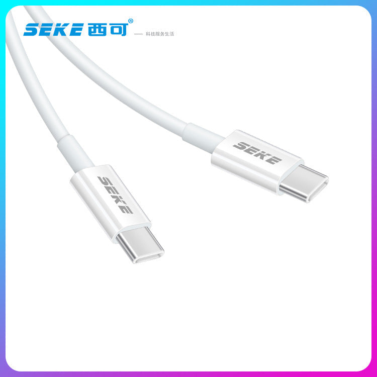 Xiko P2 dual Type-C data cable fast charging 60W two-way iOS mobile phone laptop charger cable factory