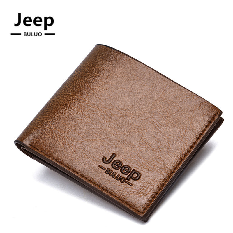 2024 Fashion New Men's Short Wallet Portable Student Wallet Card Bag Summer Casual Men's 