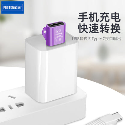 跨境type-c转3.0母转公PD数据线转接头充电器转USB-C口音频转换器