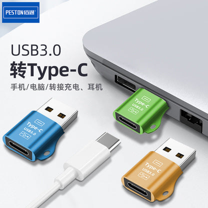 跨境type-c转3.0母转公PD数据线转接头充电器转USB-C口音频转换器