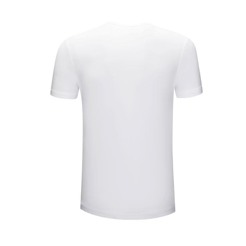 200g modal round neck blank t-shirt printed logo advertising cultural shirt diy summer men's blank team work shirt 