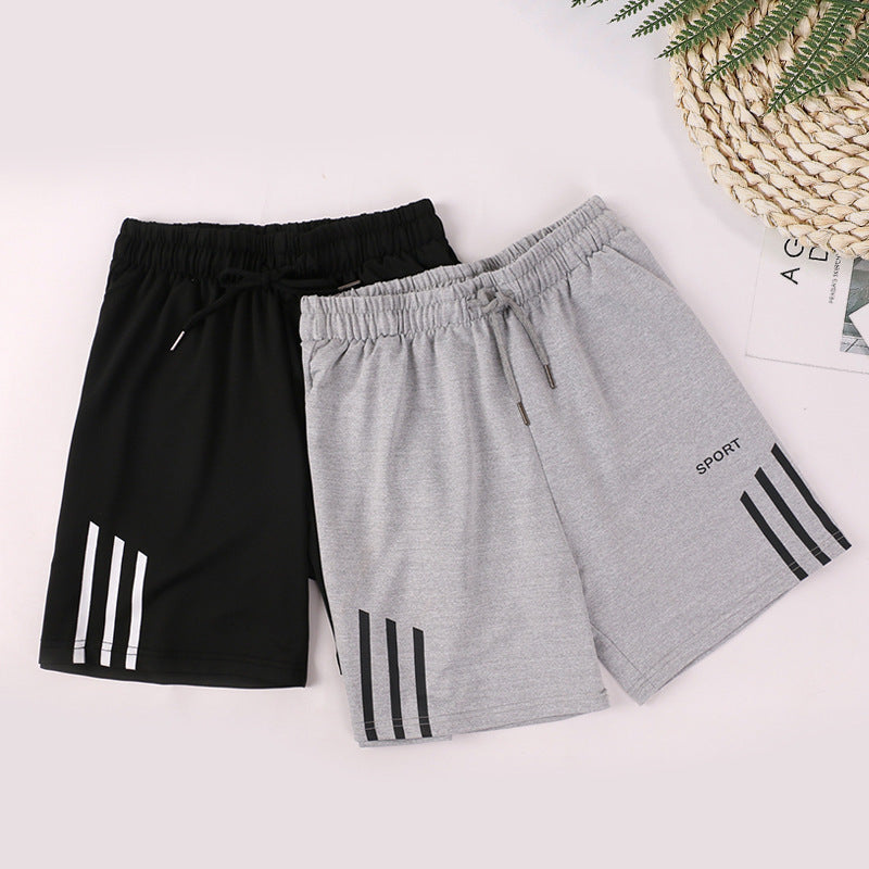 2022 New Stretch Beach Shorts Men's Summer Quick-Drying Breathable Sports Casual Outer Wearing Pants Loose Pants Large Size 