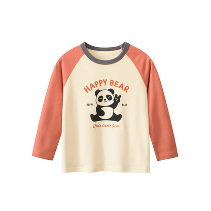 27kids trendy brand children's clothing autumn new children's long-sleeved T-shirt trendy baby clothes wholesale Douyin live broadcast supply 